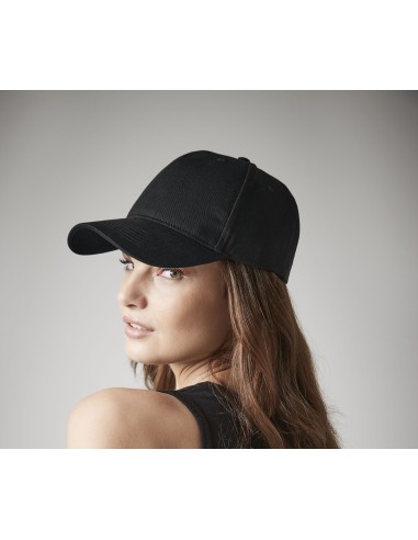 B-B62N-Organic Cotton 5 Panel Cap